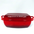 Cast Iron Lasagna pot with grill cover